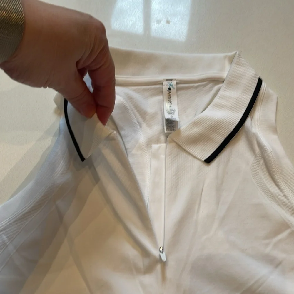🆕 Athleta Momentum Polo Tank Top, Golf, Tennis, NWOT, Size XL - Picture 6 of 10